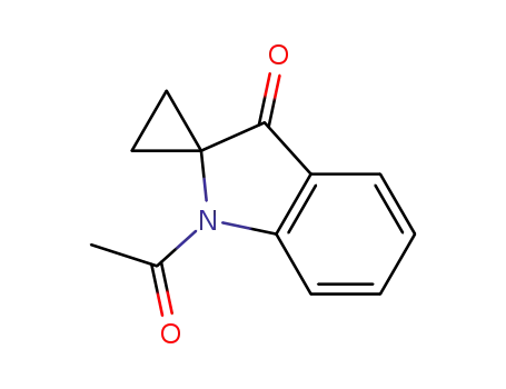 Spiro(cyclopropane-1,2'(2H)-indol)-3'(1'H)-one, 1'-acetyl-