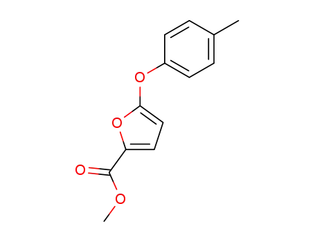 2-Furancarboxylic acid, 5-(4-methylphenoxy)-, methyl ester
