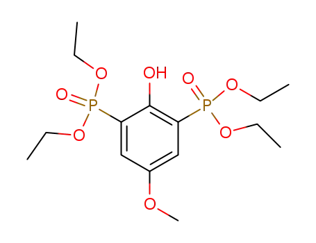 Tetraethyl (2-hydroxy-5-methoxy-1,3-phenylene)bis(phosphonate)
