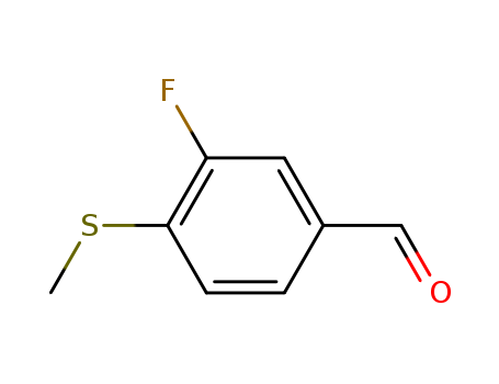 3-Fluoro-4-(methylthio)benzaldehyde