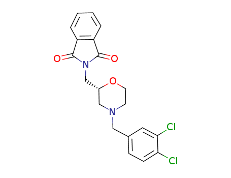 2-[4-(3,4-DICHLORO-BENZYL)-MORPHOLIN-2-YLMETHYL]-ISOINDOLE-1,3-DIONE