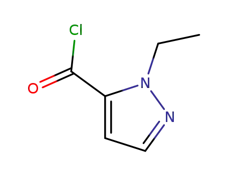 1- 에틸 -1H- 피라 졸 -5- 카르 보닐 클로라이드