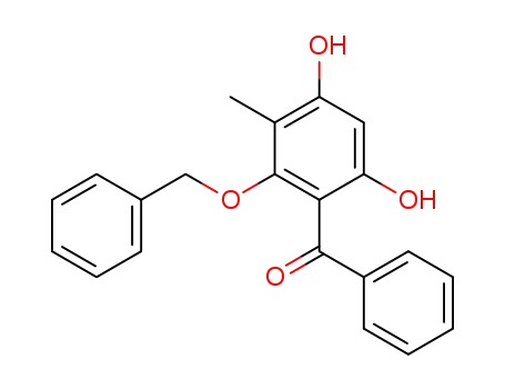 2-benzyloxy-3-methyl-4,6-dihydroxy-benzophenone