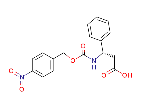 (S)-N-(4-Nitrobenzyloxycarbonyl)-β-phenyl-β-alanine