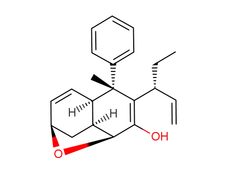 (1R<sup>*</sup>,1'S<sup>*</sup>,4S<sup>*</sup>,4aS<sup>*</sup>,7S<sup>*</sup>,8aR<sup>*</sup>)-1,7-epoxy-3-(1'-ethylprop-3'-enyl)-1,4,4a,7,8,8a-hexahydro-2-hydroxy-4-methyl-4-phenylnaphthalene