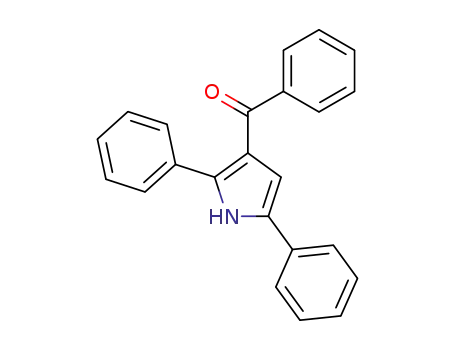 Molecular Structure of 13220-01-4 (Methanone, (2,5-diphenyl-1H-pyrrol-3-yl)phenyl-)