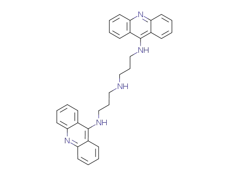 Molecular Structure of 91790-15-7 (bis-9-aminoacridine)