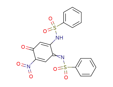 N-phenylsulfonyl-2-nitro-5-phenylsulfonylamino-1,4-benzoquinone monoimine