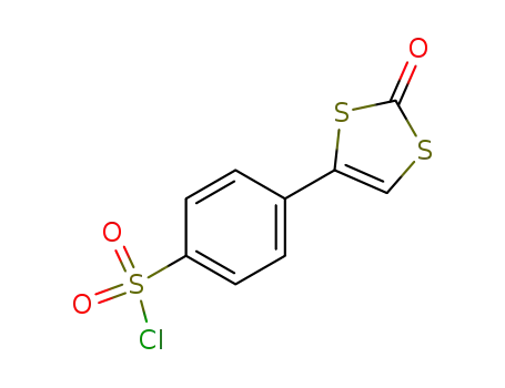 4-(2-Oxo-[1,3]dithiol-4-yl)-benzenesulfonyl chloride