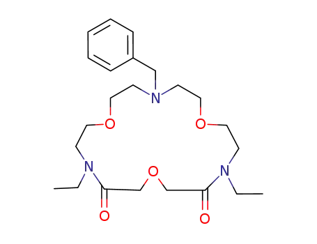 10-Benzyl-4,16-diethyl-1,7,13-trioxa-4,10,16-triaza-cyclooctadecane-3,17-dione