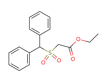 (Diphenyl-methanesulfonyl)-acetic acid ethyl ester