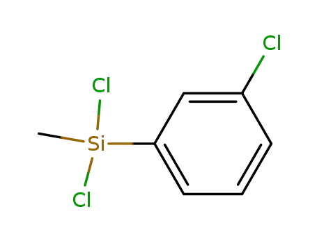 Molecular Structure of 13888-75-0 (Silane, dichloro(3-chlorophenyl)methyl-)