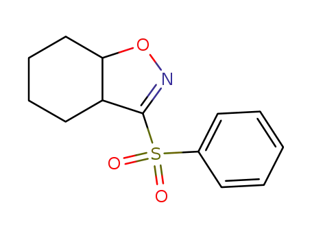 3-benzenesulfonyl-3a,4,5,6,7,7a-hexahydro-benzo[<i>d</i>]isoxazole