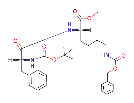 methyl N-(tert-butoxycarbonyl)phenylalanyl-N~6~-[(benzyloxy)carbonyl]lysinate