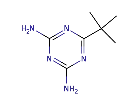 1,3,5-Triazine-2,4-diamine, 6-(1,1-dimethylethyl)-