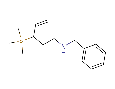 Benzyl-(3-trimethylsilanyl-pent-4-enyl)-amine