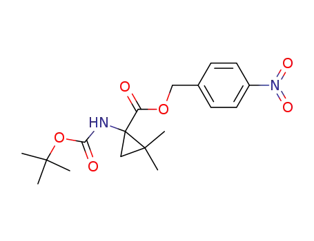 N-Boc-2,3-methanovaline p-nitrobenzyl ester