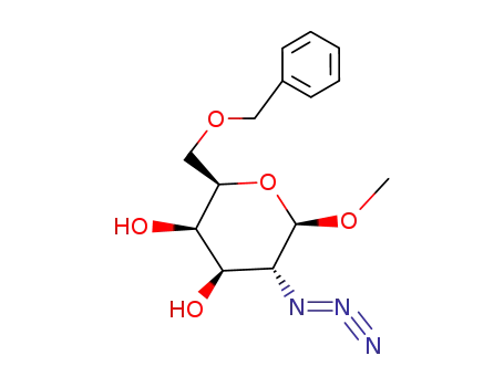 methyl 2-azido-6-O-benzyl-2-deoxy-β-D-galactopyranoside