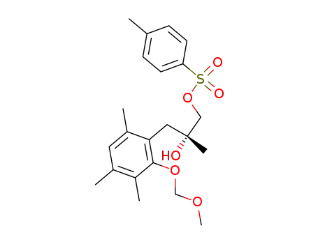 (R)-2-hydroxy-3-<2-(methoxymethoxy)-3,4,6-trimethylphenyl>-2-methylpropyl 4-methylbenzenesulfonate