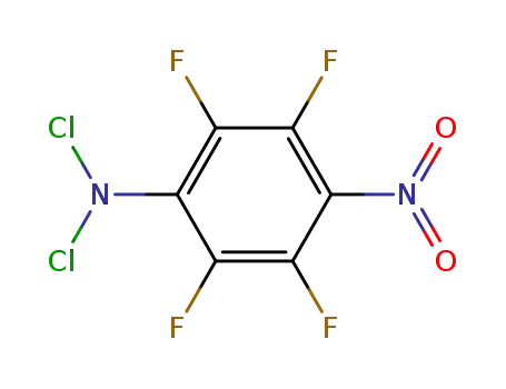 4-nitro-2,3,5,6-tetrafluoro-N,N-dichloroaniline