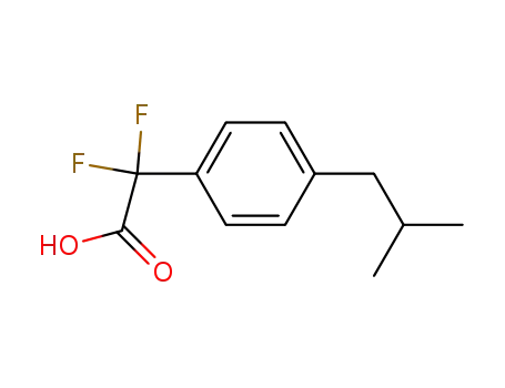 α,α-difluoro-4-(2-methylpropyl)benzeneacetic acid