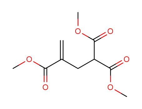 Molecular Structure of 61245-10-1 (3-Butene-1,1,3-tricarboxylic acid, trimethyl ester)