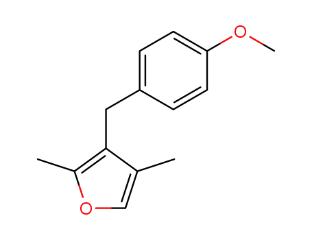 3-[(4-Methoxyphenyl)methyl]-2,4-dimethylfuran