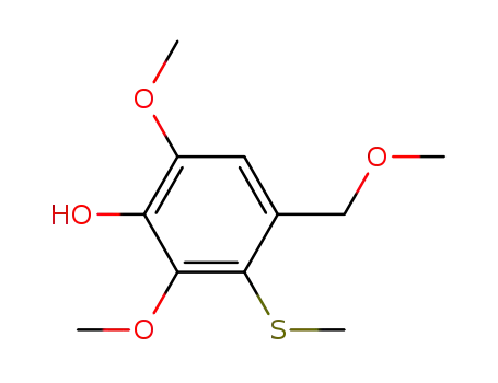 2,6-dimethoxy-4-(methoxymethyl)-3-(methylthio)phenol