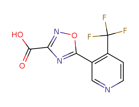 5-(4-trifluoromethyl-pyridin-3-yl)-1,2,4-oxadiazole-3-carboxylic acid