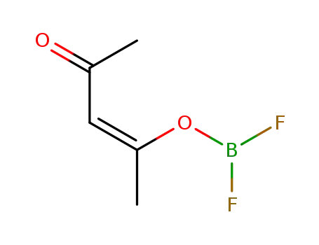 Molecular Structure of 42498-48-6 (4-oxopent-2-en-2-yl borodifluoridate)