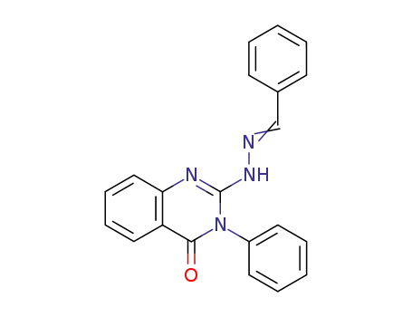 benzaldehyde (4-oxo-3-phenyl-3,4-dihydro-2-quinazolinyl)hydrazone