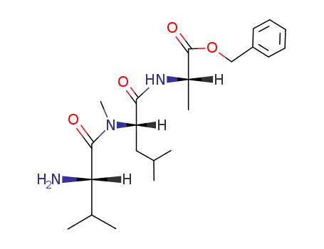 L-Alanine, N-(N-methyl-N-L-valyl-L-leucyl)-, phenylmethyl ester