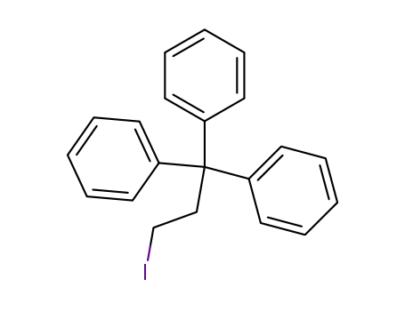 Molecular Structure of 5350-43-6 (Benzene,1,1',1''-(3-iodopropylidyne)tris-)