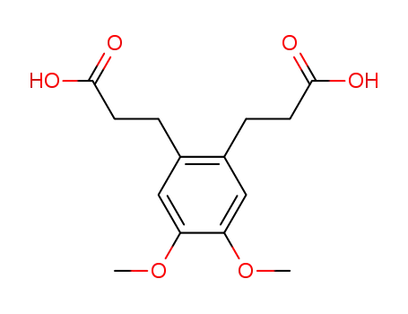 3-<2-(2-carboxyethyl)-4,5-dimethoxyphenyl>propanoic acid
