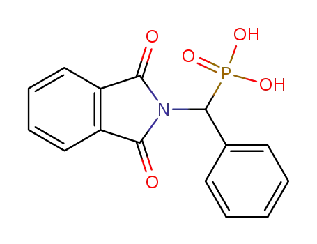 Molecular Structure of 59191-44-5 (Phosphonic acid,
[(1,3-dihydro-1,3-dioxo-2H-isoindol-2-yl)phenylmethyl]-)