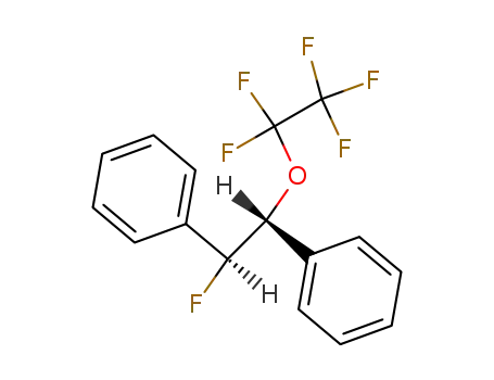 erythro-1-Fluoro-2-(pentafluoroethoxy)-1,2-diphenylethane