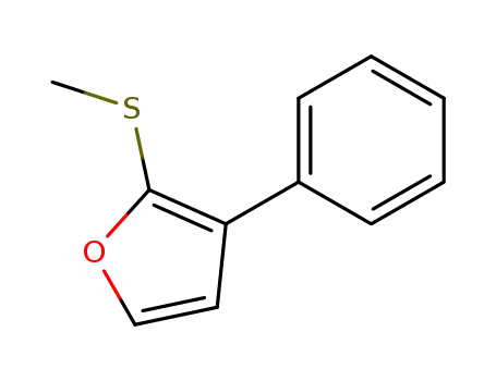 Furan, 2-(methylthio)-3-phenyl-