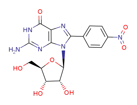 8-(4-nitrophenyl)guanosine
