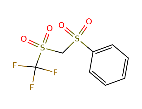 Benzene, [[[(trifluoromethyl)sulfonyl]methyl]sulfonyl]-
