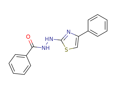 N'-(4-PHENYL-1,3-THIAZOL-2-YL)BENZENECARBOHYDRAZIDE