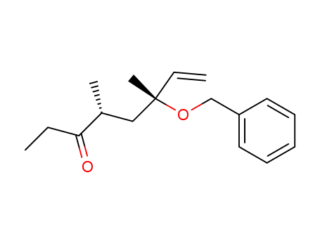 (4R,6R)-6-benzyloxy-4,6-dimethyl-oct-7-en-3-one