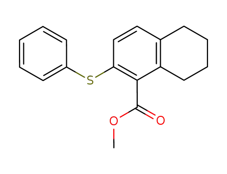 methyl 2-(phenylthio)-5,6,7,8-tetrahydronaphthalene-1-carboxylate