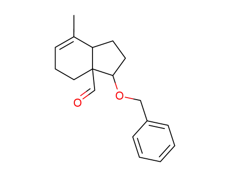 3-Benzyloxy-7-methyl-1,2,3,4,5,7a-hexahydro-indene-3a-carbaldehyde