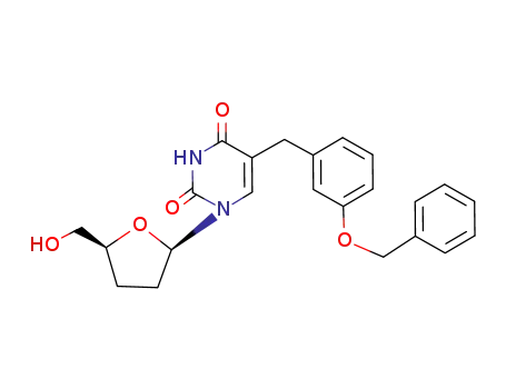 5-benzyloxybenzyl-2',3'-dideoxyuridine