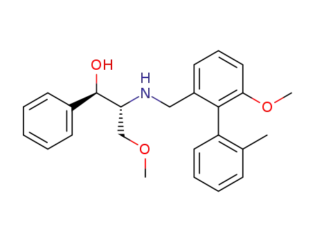 (1S,2S)-3-Methoxy-2-[(6-methoxy-2'-methyl-biphenyl-2-ylmethyl)-amino]-1-phenyl-propan-1-ol