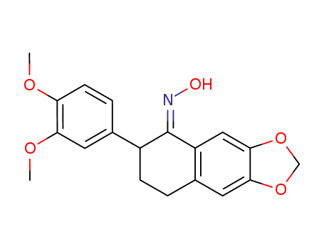 (NE)-N-[6-(3,4-dimethoxyphenyl)-7,8-dihydro-6H-benzo[f][1,3]benzodioxol-5-ylidene]hydroxylamine