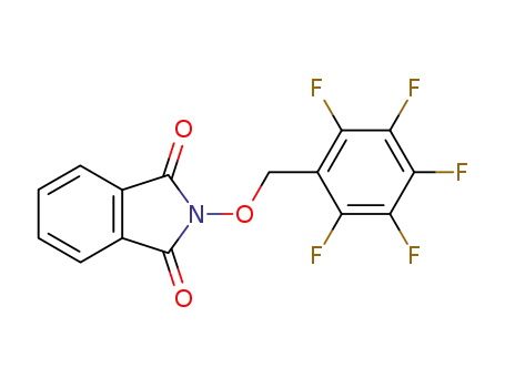 2-((perfluorophenyl)methoxy)isoindoline-1,3-dione