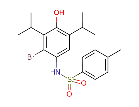 3-bromo-2,6-diisopropyl-4-(4-methylphenylsulfonylamino)phenol