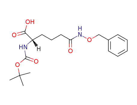 benzyl N<sup>α</sup>-(tert-butyloxycarbonyl)-L-α-aminoadipo-δ-hydroxamate