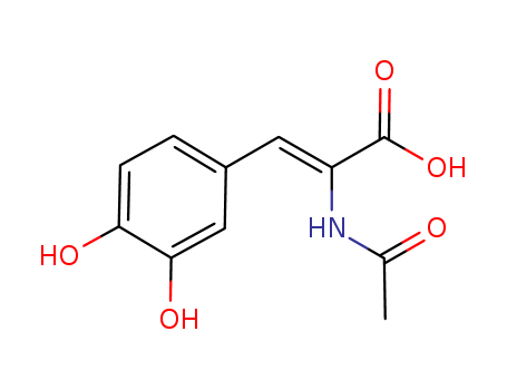 2-ACETAMINO-3-(3,4-DIHYDROXYLPHENYL)-ACRYLIC ACID